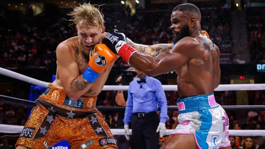 Jake Paul fights Tyron Woodley