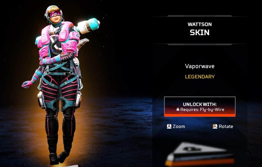 Vaporwave Wattson skin rarest