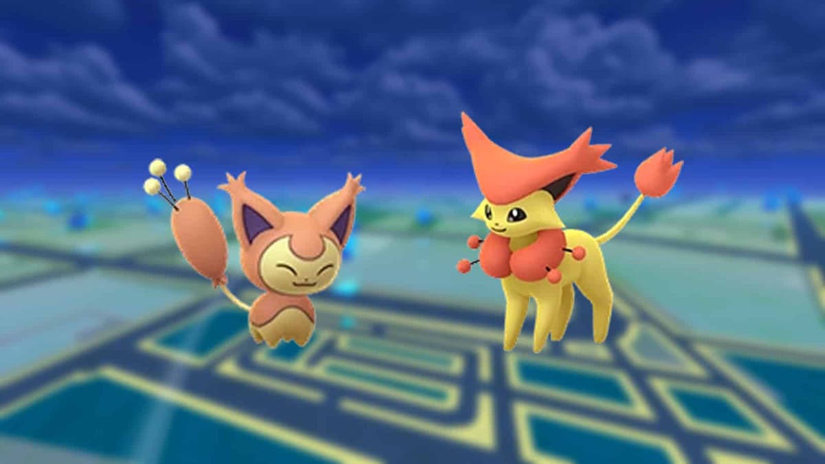 Pokemon Go Shiny Skitty and Delcatty