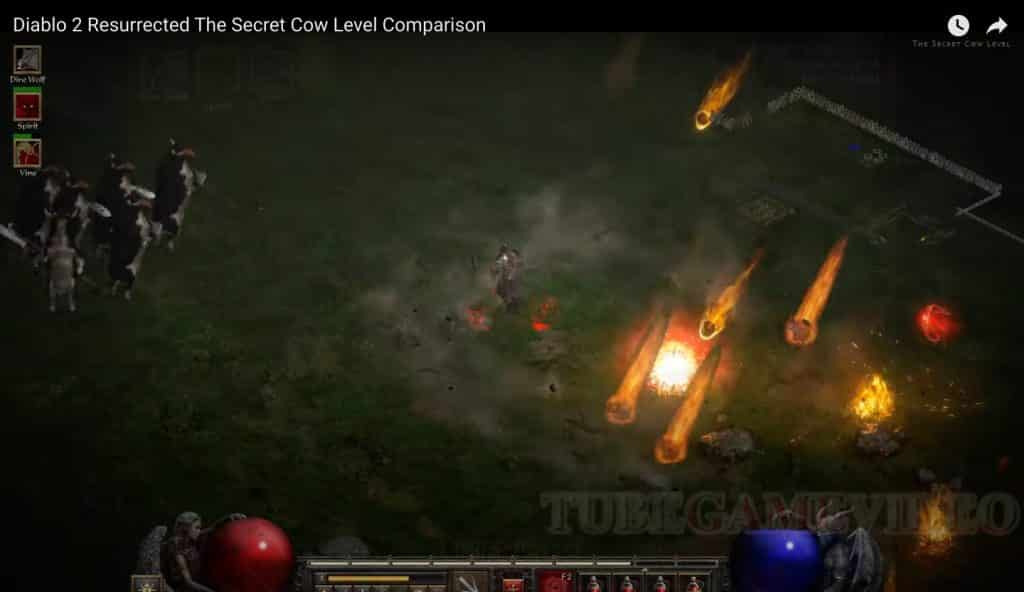 Diablo 2 cow level