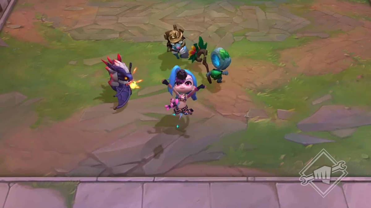 TFT Set 6 Jinx Chibi Champion