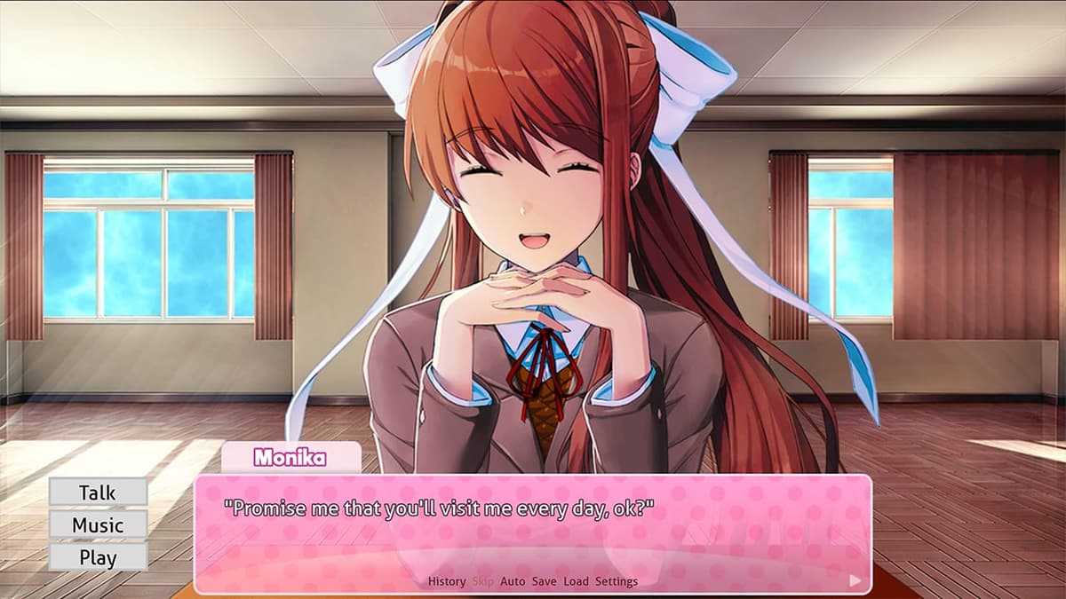 Doki Doki Literature Club Monika after story mod