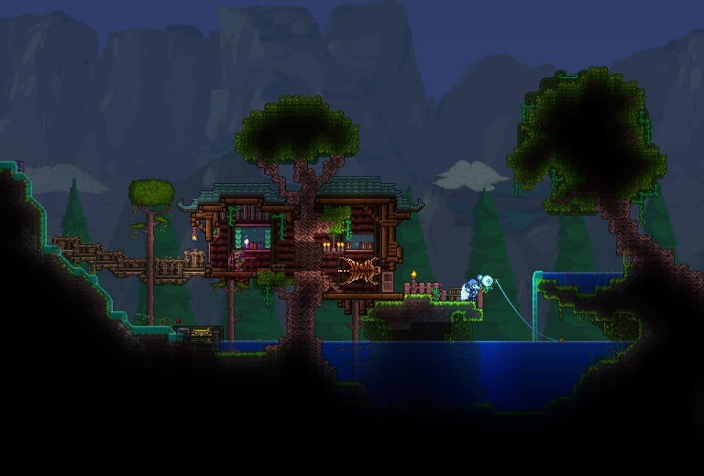 jungle fishing