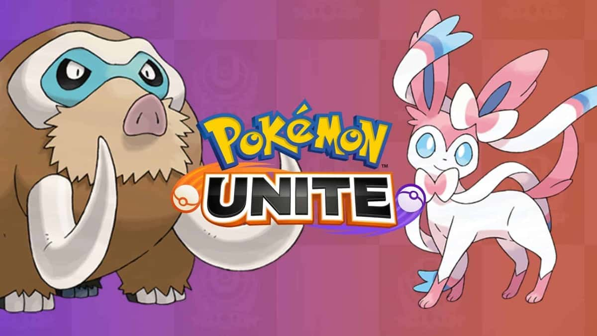 Mamoswine Sylveon Pokemon Unite