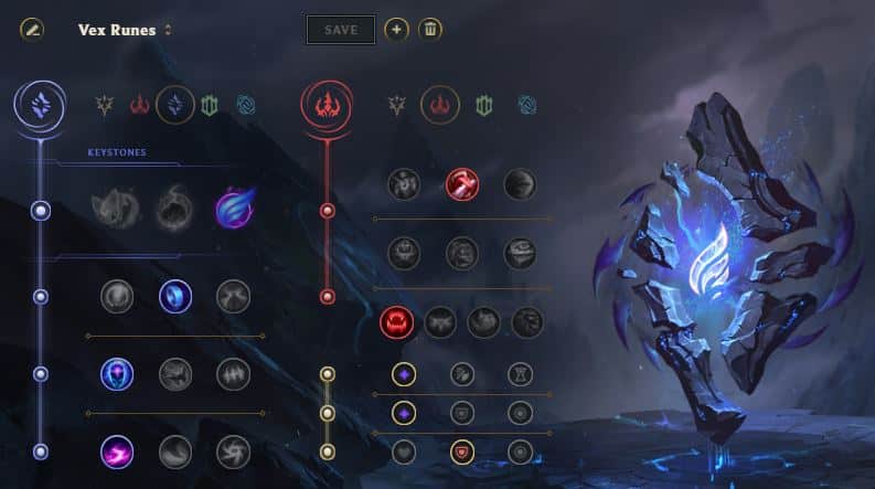 Best Vex runes League of Legends