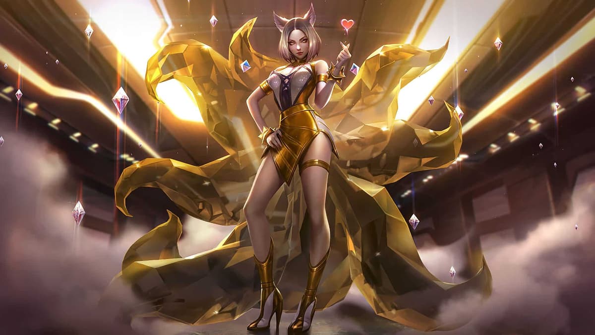 League of Legends LoL Ahri Prestige K/DA Skin