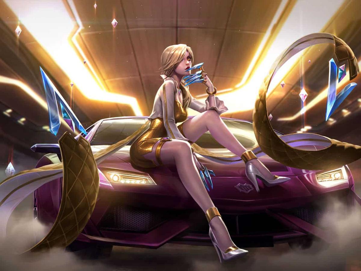 League of Legends K/DA Prestige Evelynn skin