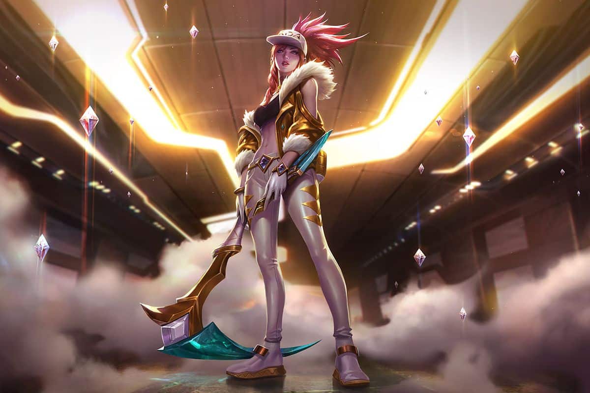 League of Legends K/DA Prestige Akali skin