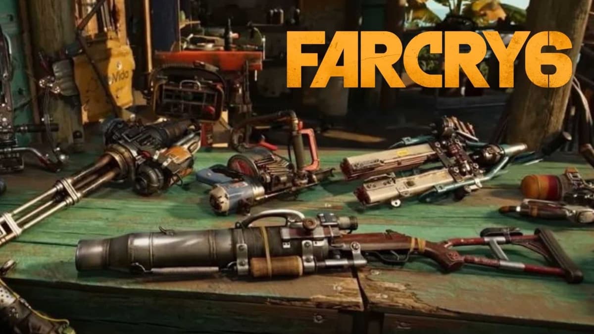 far cry 6 all weapons'