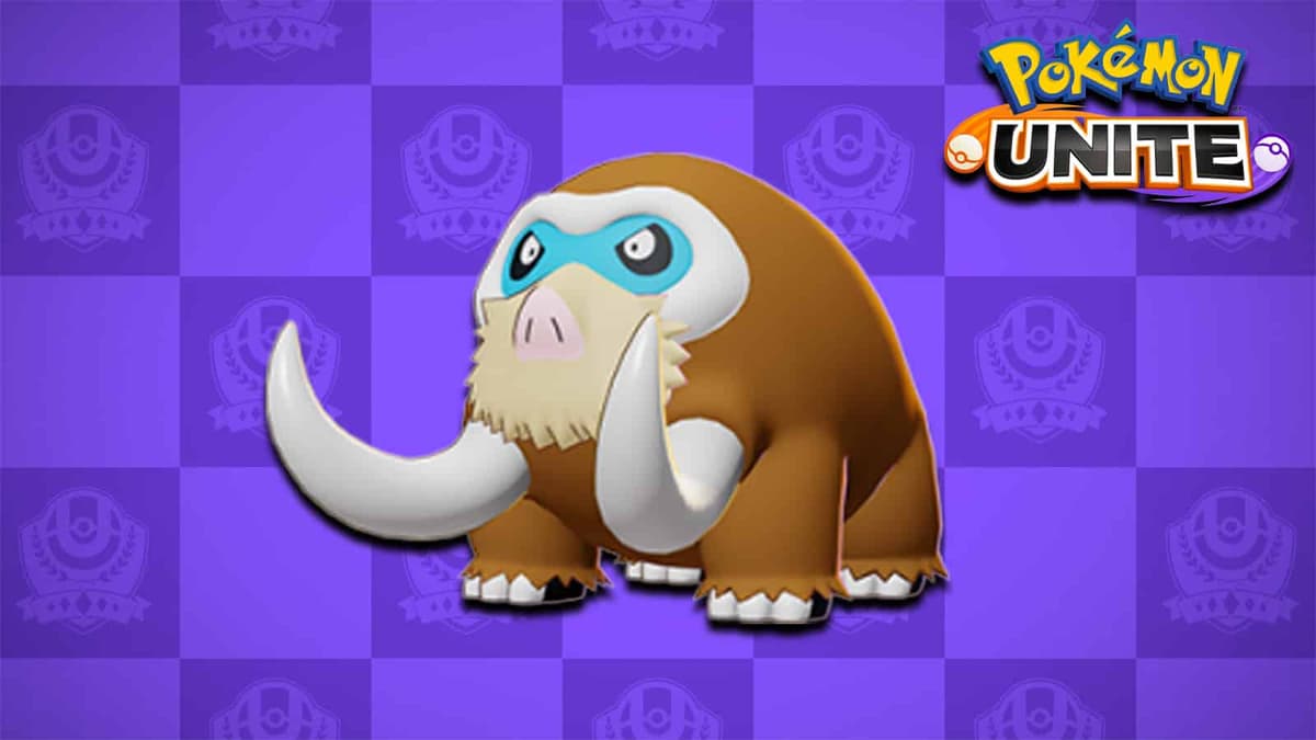 Pokemon Unite Best Mamoswine Build