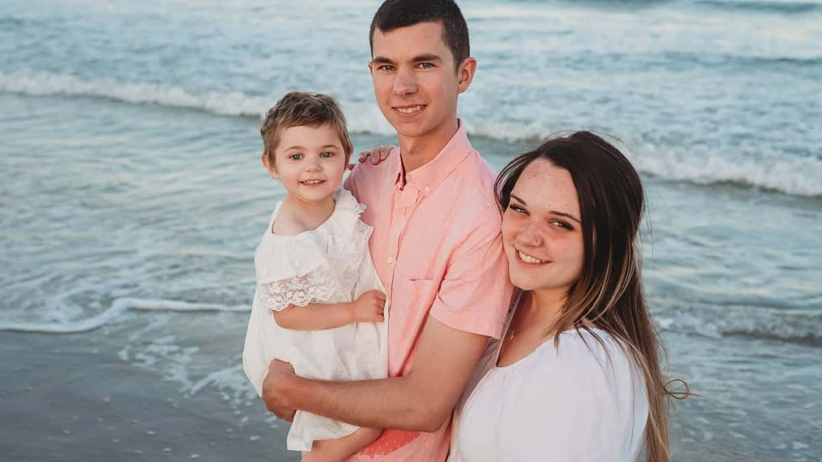 Jocelyn Ducharme with her parents