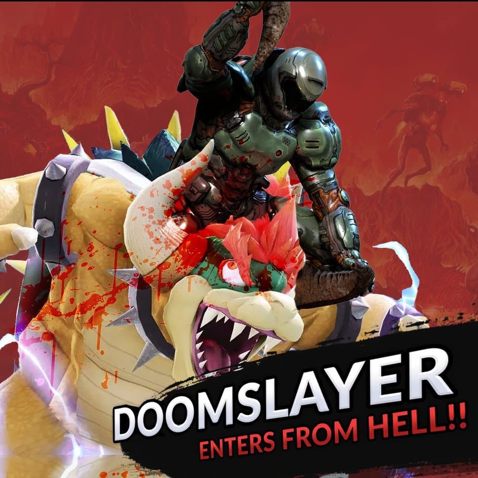 Doomslayer in smash