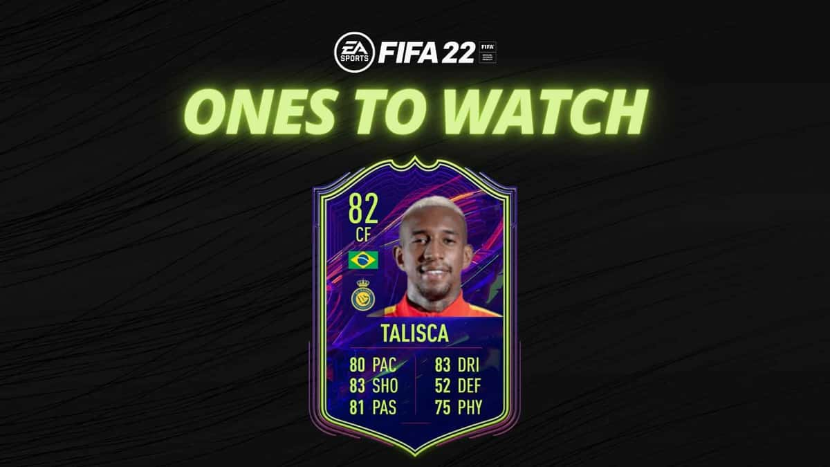 FIFA 22 Talisca OTW SBC solution cost