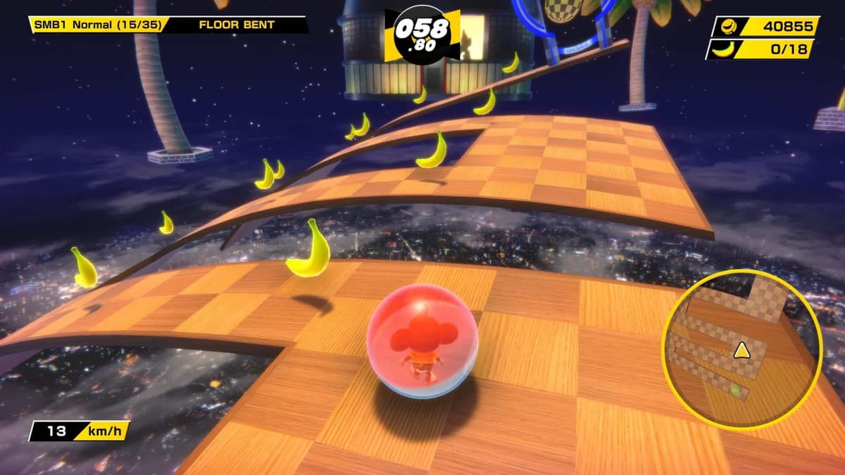 Super Monkey Ball Banana Mania levels