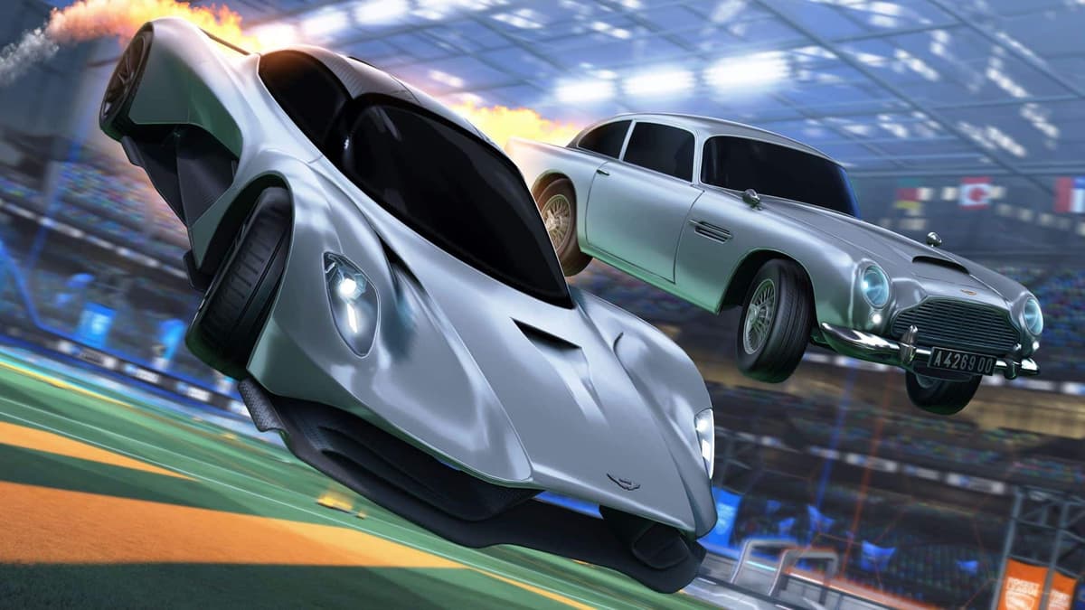 Rocket League James Bond Aston Martin Valhalla