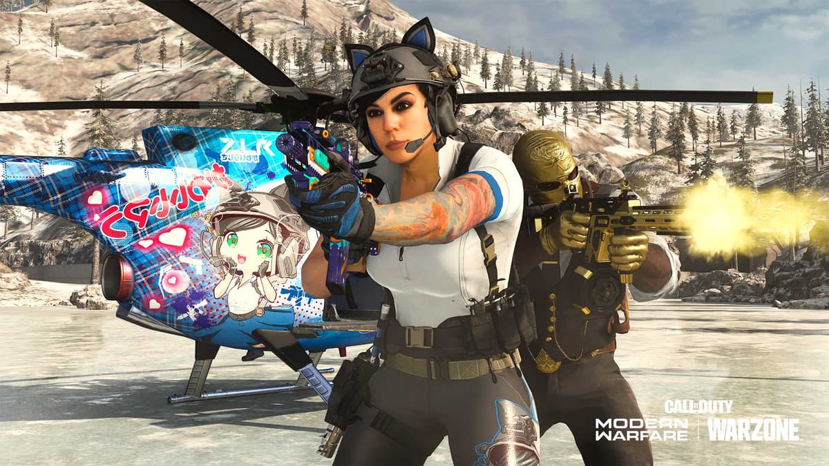 call of duty warzone mara kawaii cat bundle