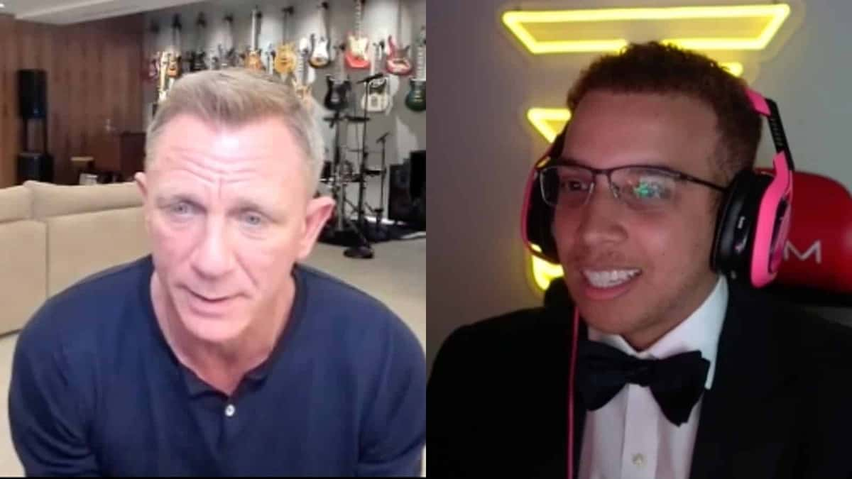 FaZe Swagg and Daniel Craig