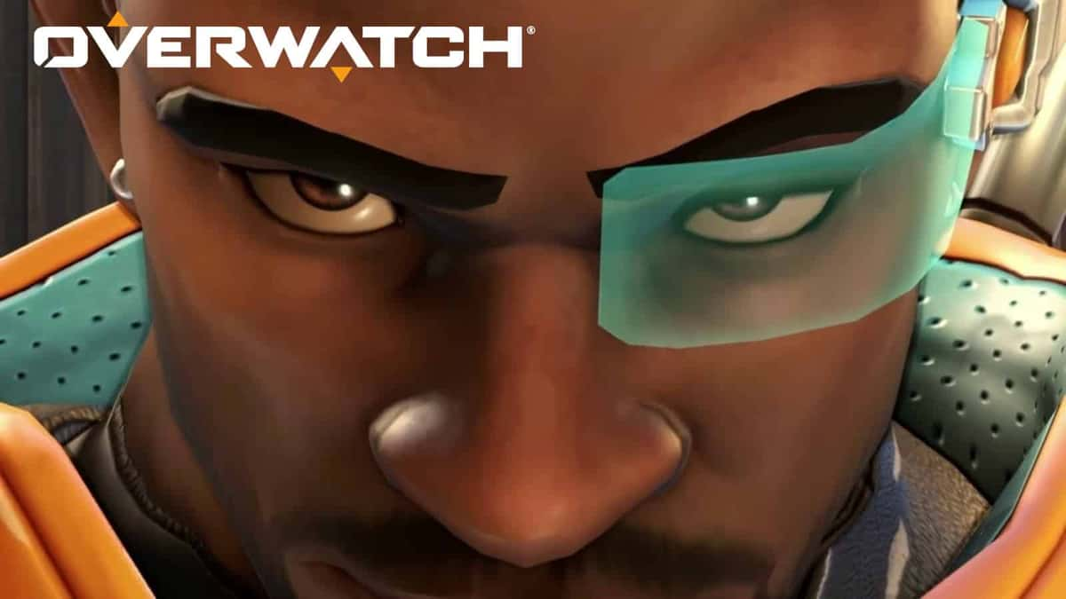 Close up shot of Baptiste's face during POTG