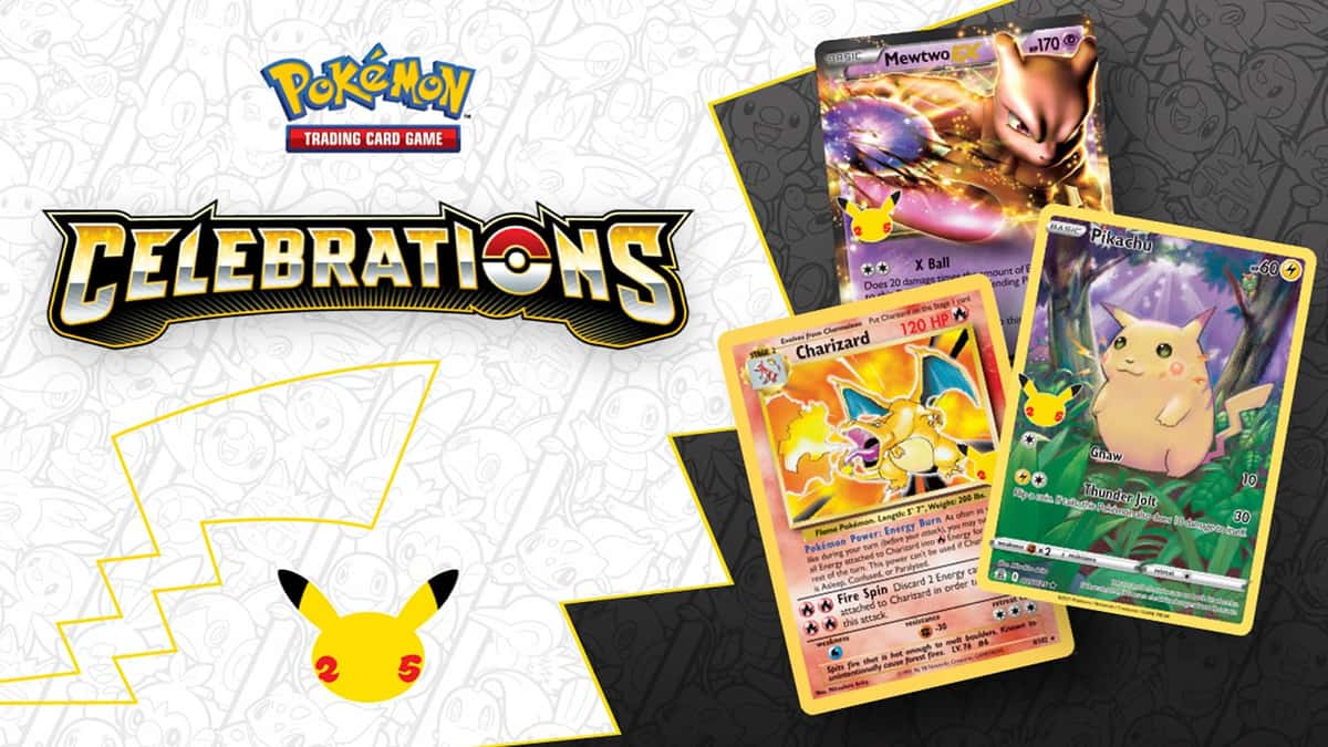 Pokemon Celebrations TCG set promotional poster