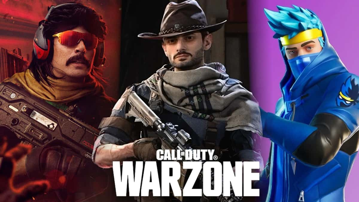 dr disrespect ninja fortnite warzone skins