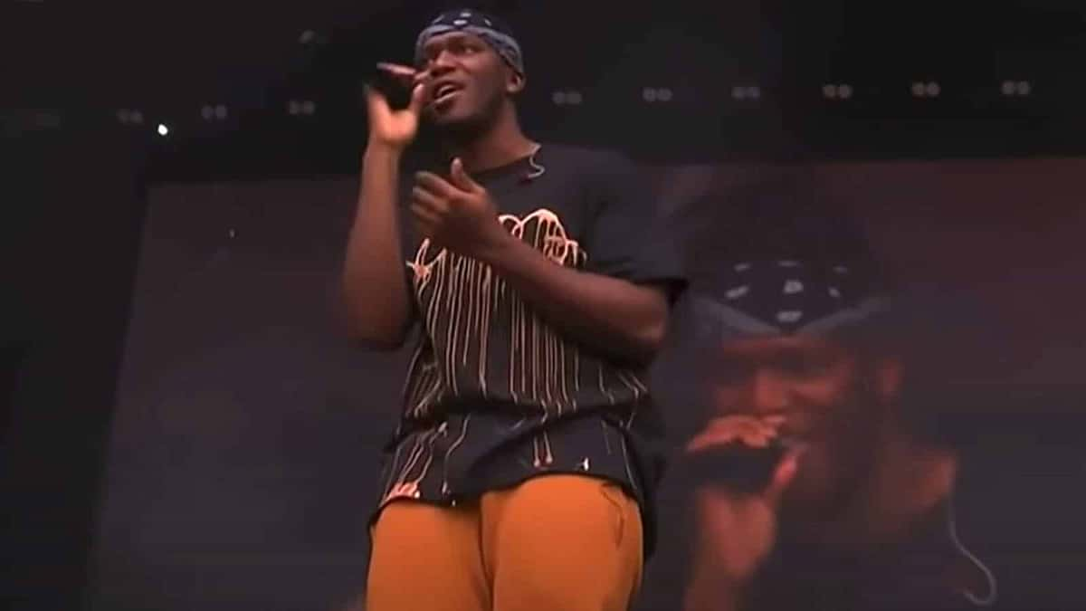 KSI praised for helping fainting fan at concert