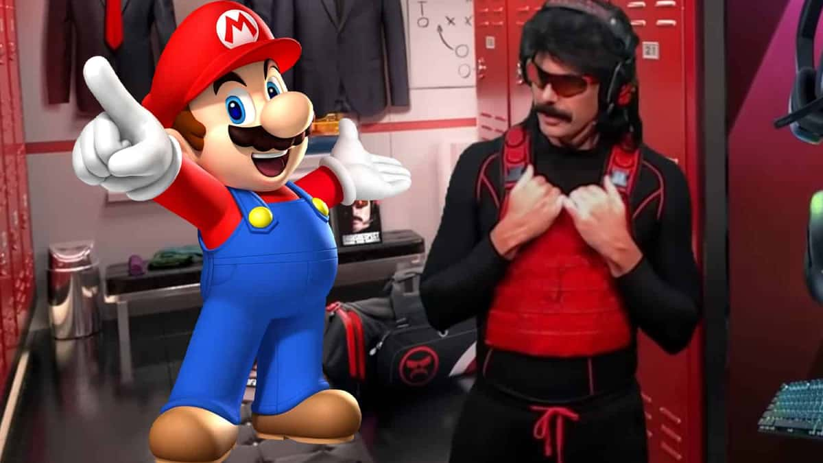 dr disrespect mario