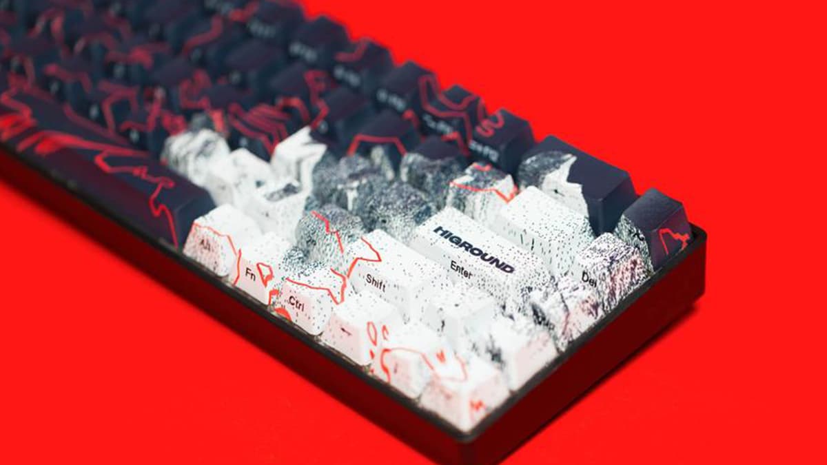 Higround Custom 100 Thieves Keyboard