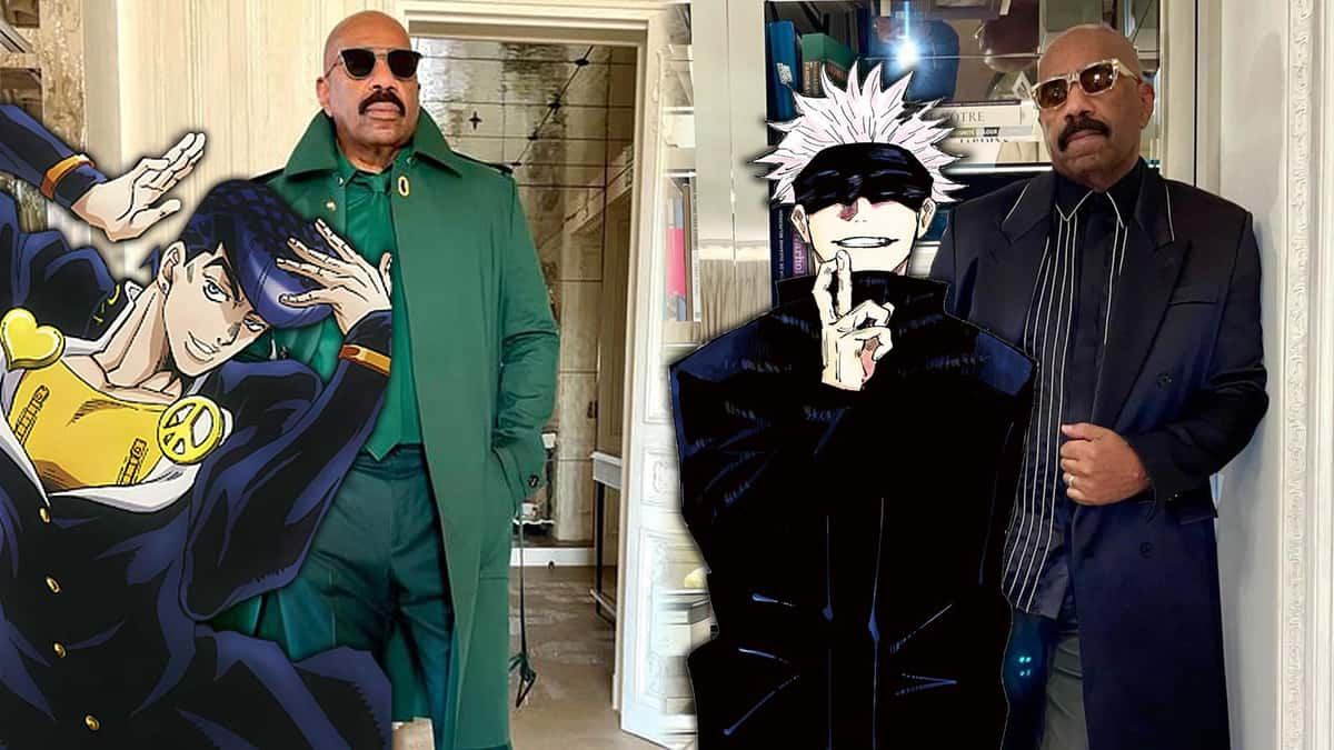 Steve Harvey drip memed by anime fans