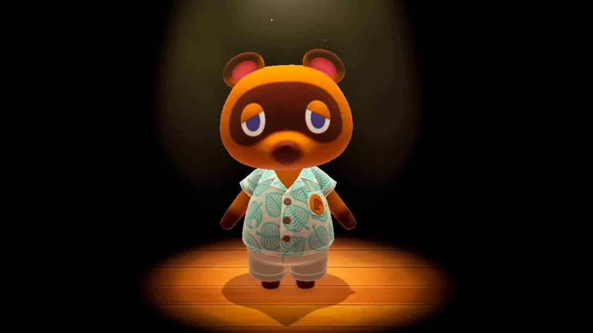 tom nook in animal crossing new horizons