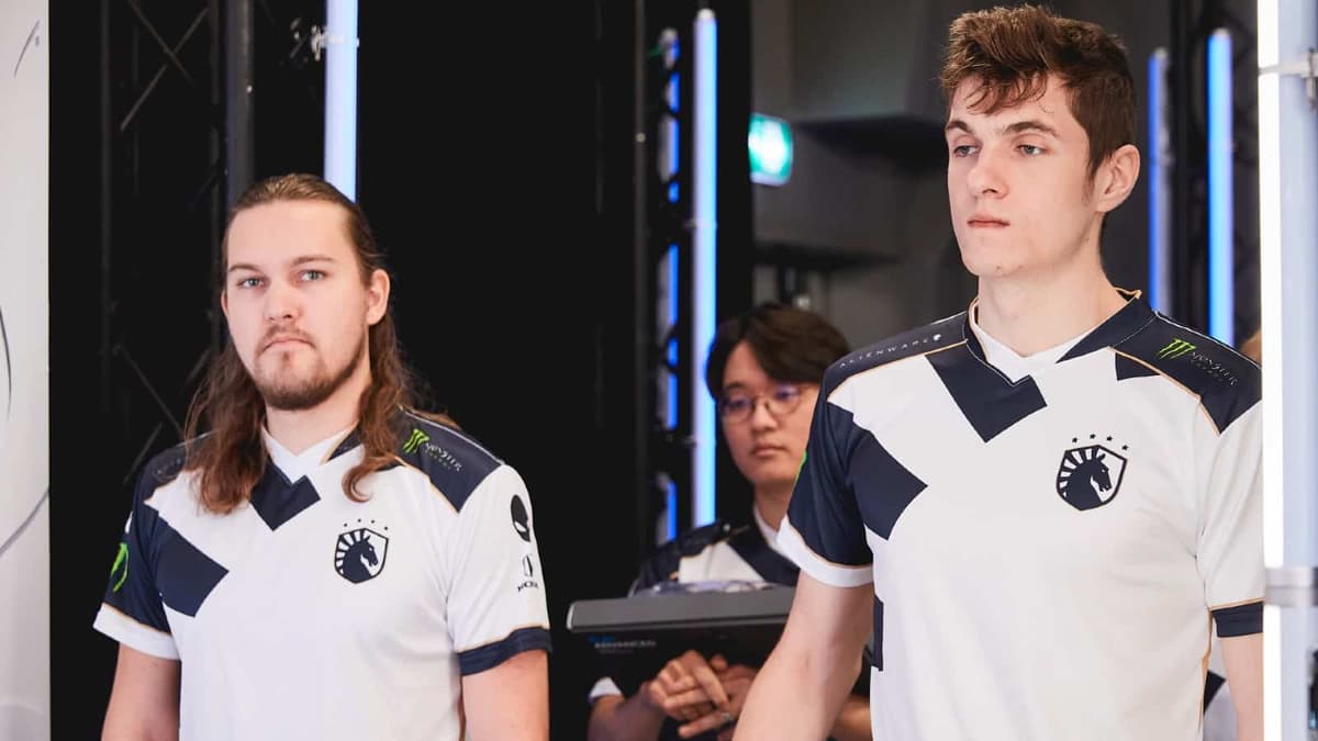 Members of Team Liquid at Worlds 2021