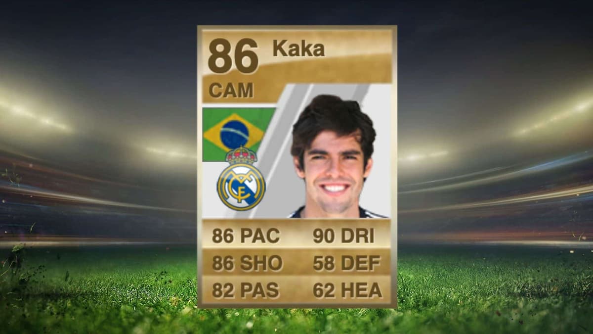 kaka fifa 11 card 