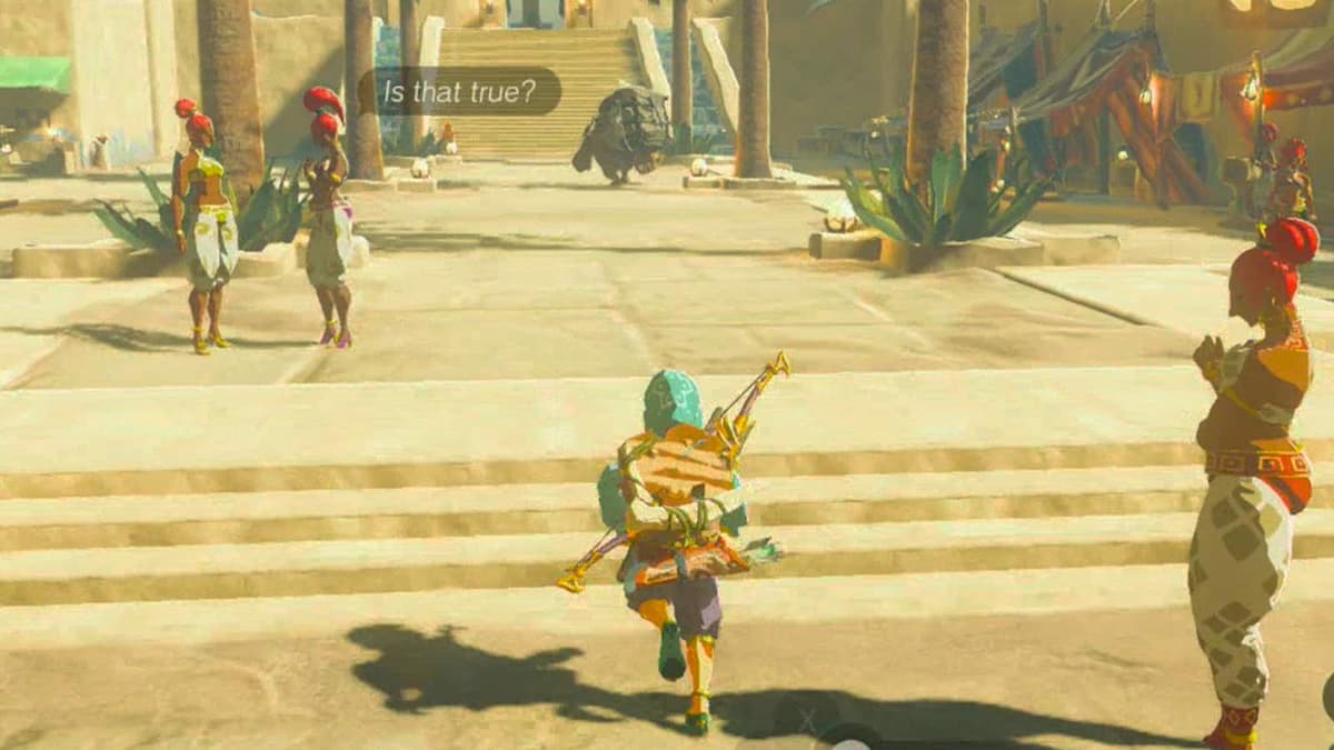 gerudo town in zelda breath of the wild