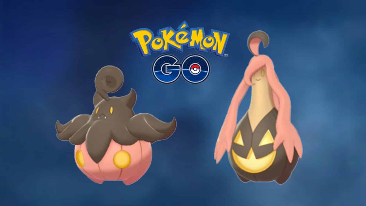 Pumpkaboo and Gourgeist in Pokemon Go