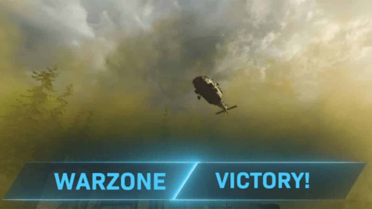 warzone victory cutscene