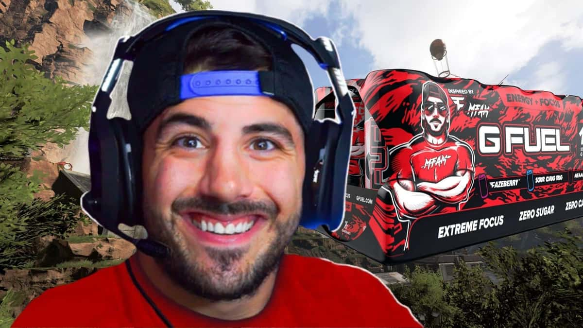 nickmercs and his g fuel