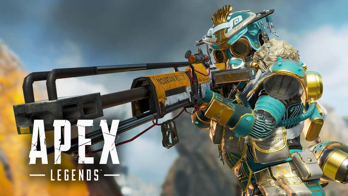 Bloodhound using Apex Legends Kraber