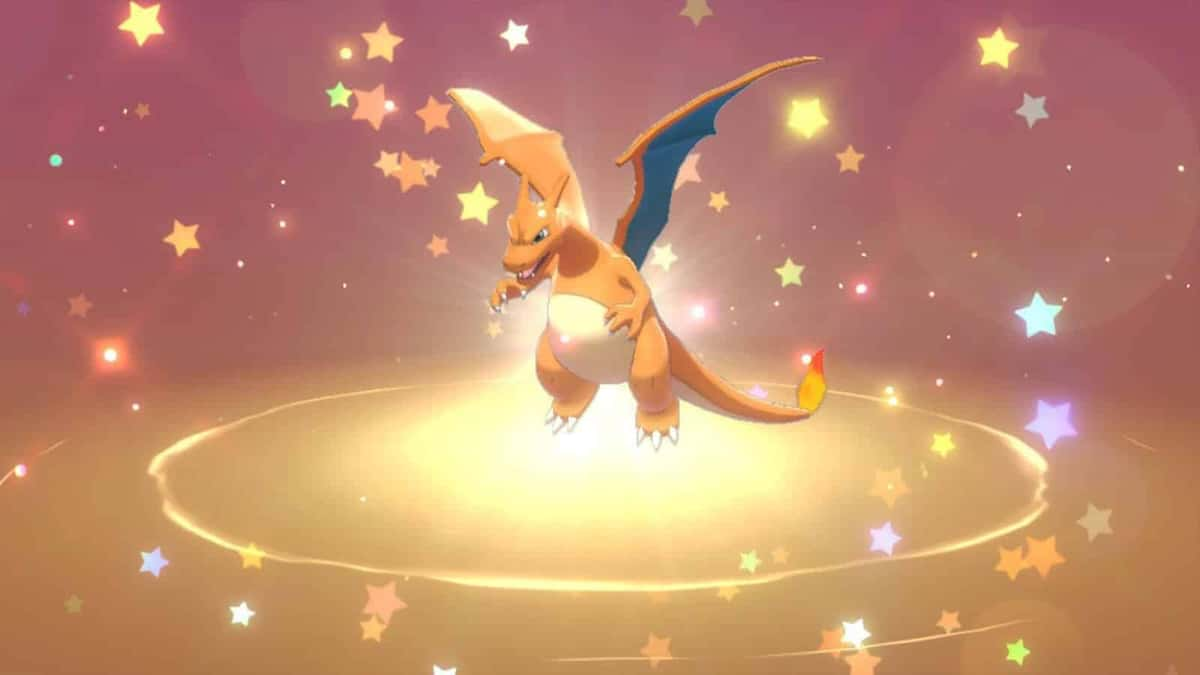 charizard in pokemon sword & shield