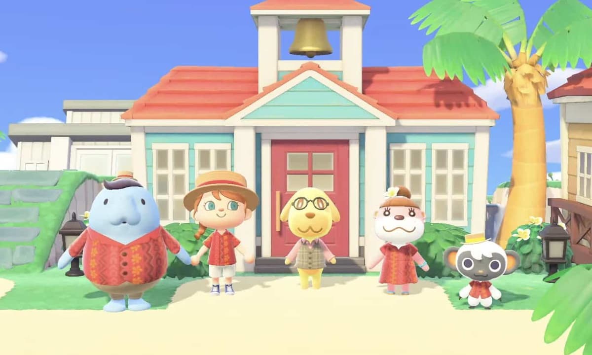 animal crossing happy home paradise