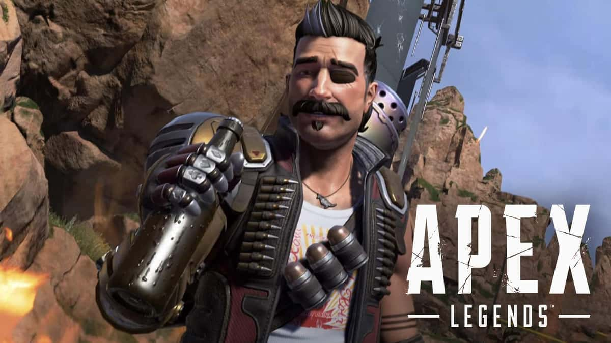 Fuse drinks from bottle in Apex Legends