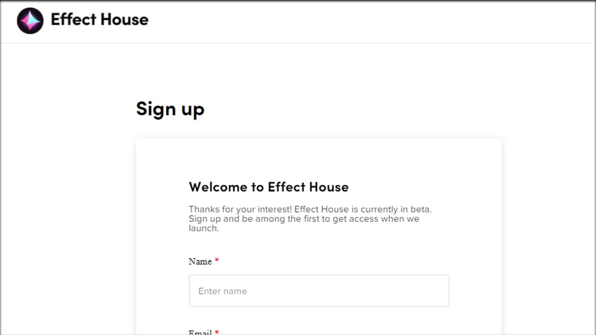 tiktok effect house