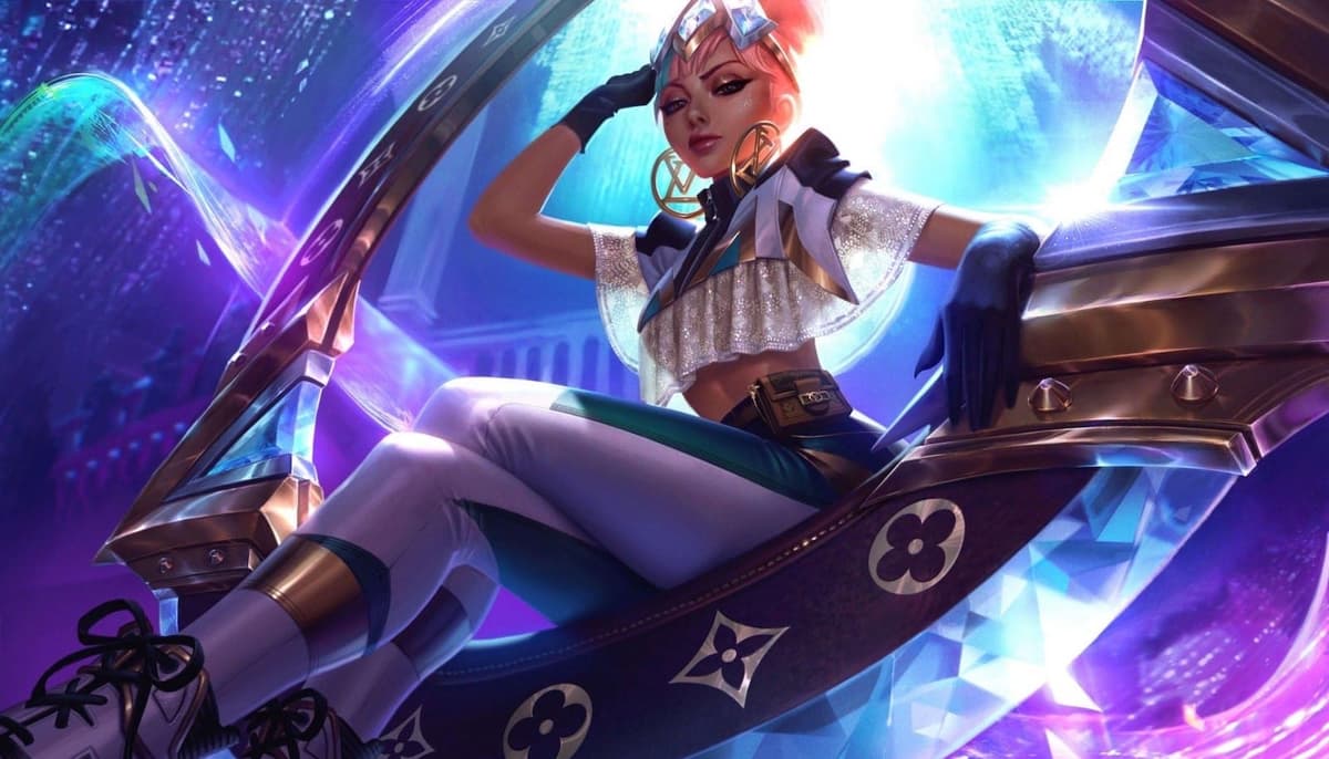 League of Legends Quiana jungler true damage prestige skin louis vuitton