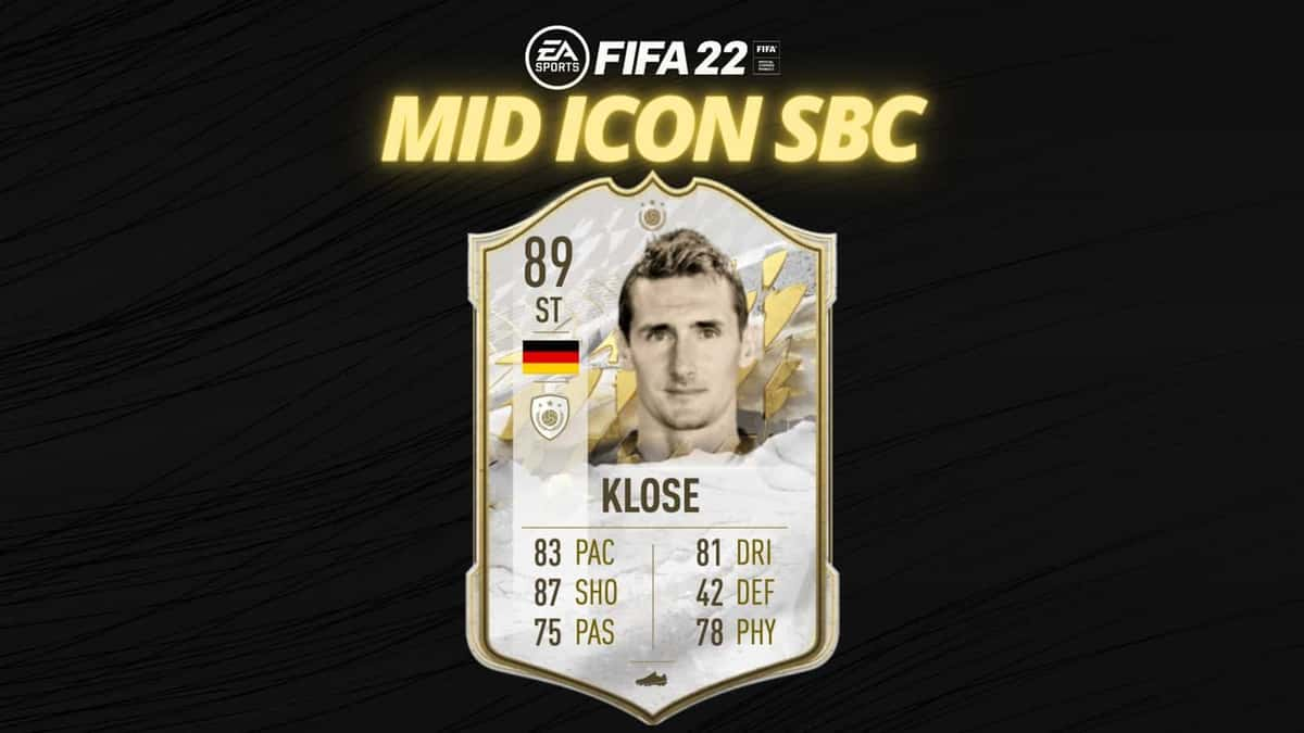 Miroslav Klose Mid Icon SBC