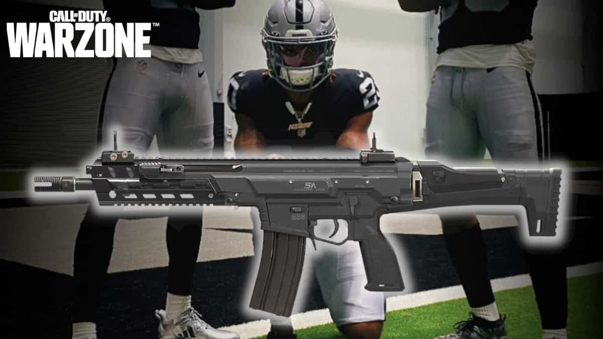 oakland raiders damon arnette call of duty warzone kilo