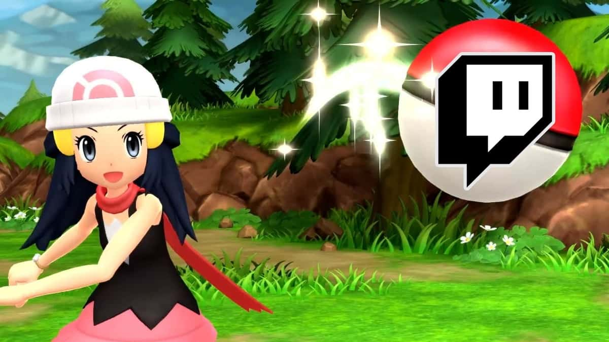 pokemon brilliant diamond streamed on twitch