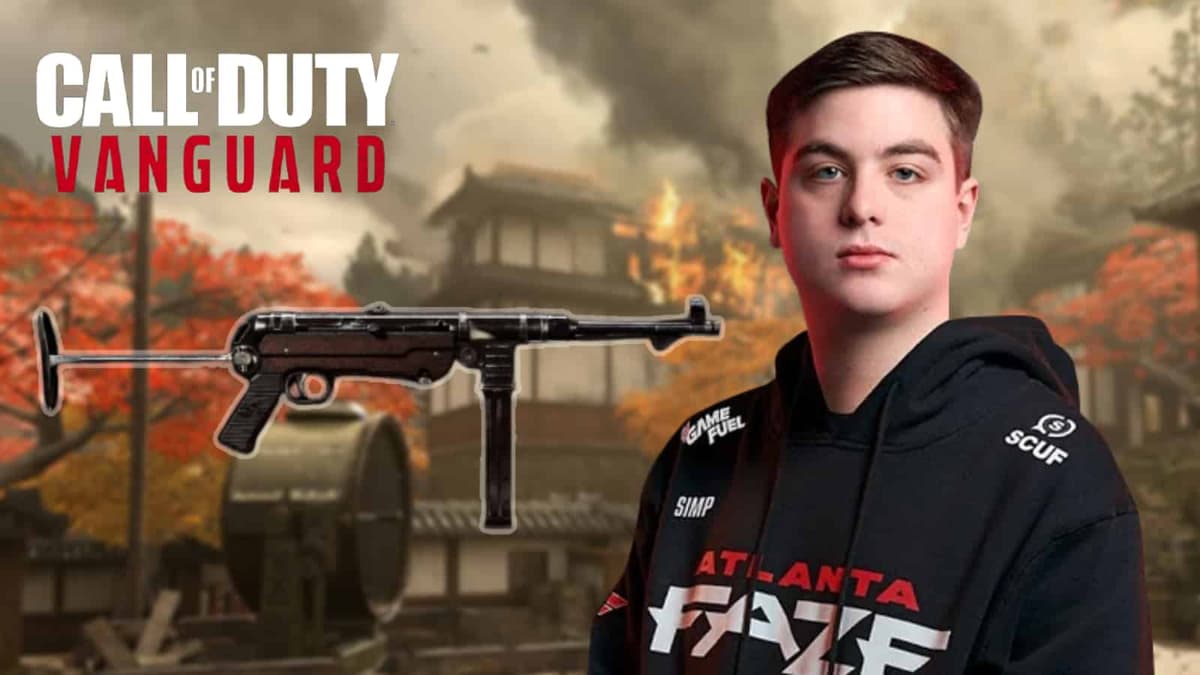 CDL MVP Simp unveils his MP40 loadout to dominate CoD Vanguard