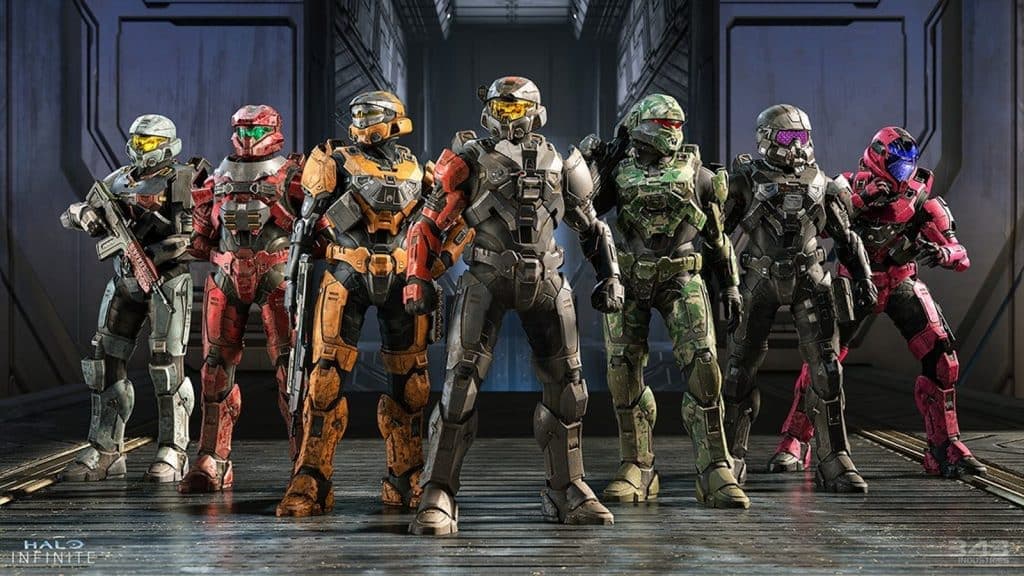 Halo Infinite characters