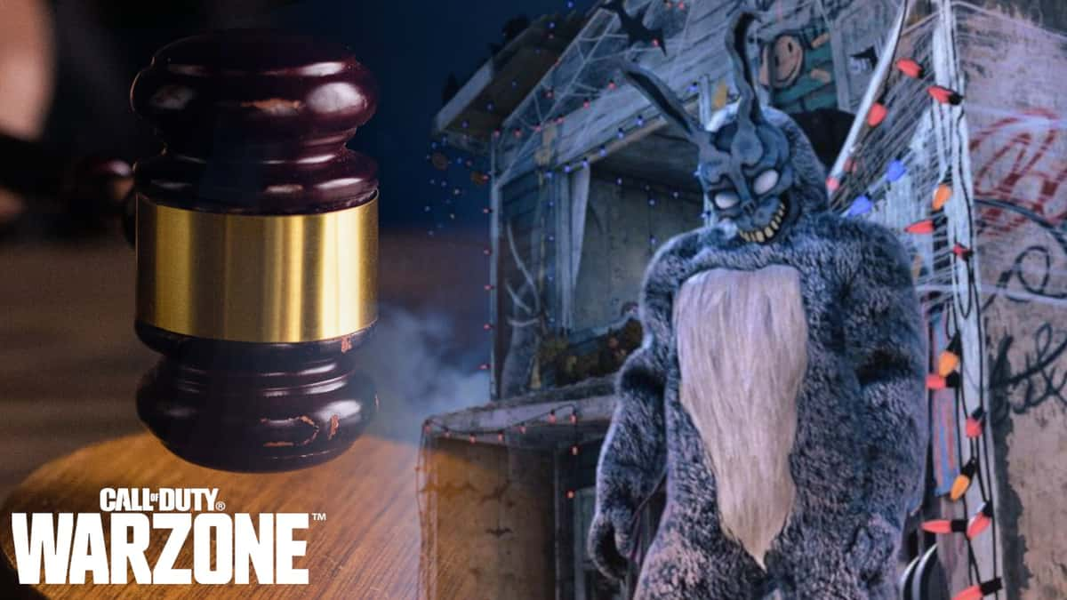 call of duty warzone donnie darko skin bundle justice mallet