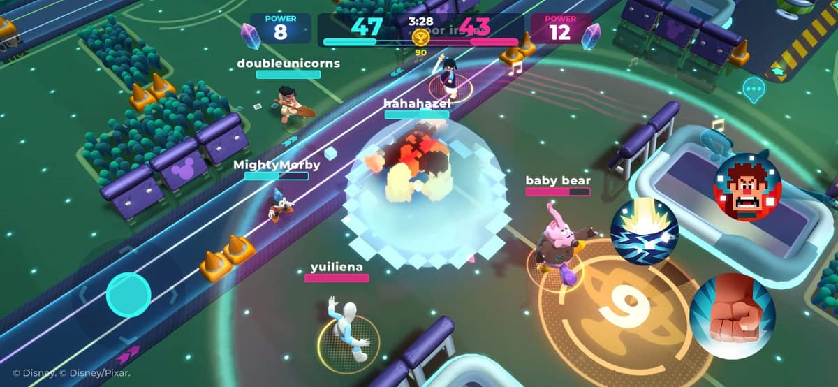 disney MOBA melee mania apple arcade