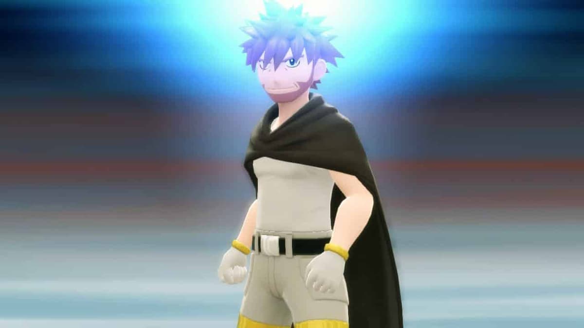 Pokemon Brilliant Diamond & Shining Pearl Gym Leader Byron cinematic screenshot