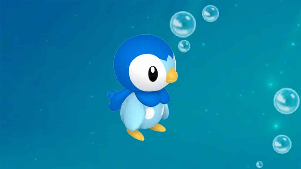 Piplup in a Spotlight Hour in Pokemon Go